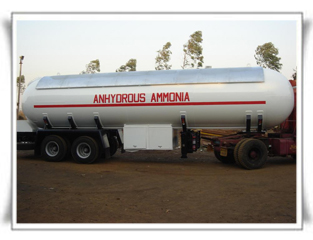 Anhydrous Ammonia Transport Tanks