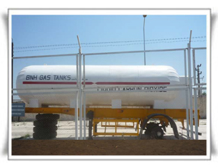 Liquid carbon dioxide Transport Tanks