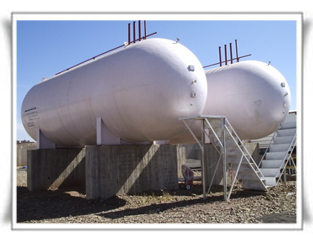 Propane Gas Tank Installation